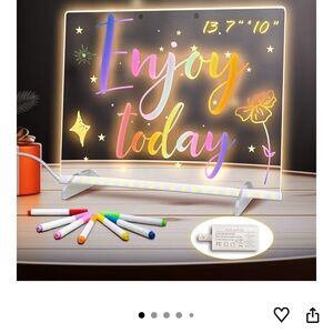 LED Message Board with Markers